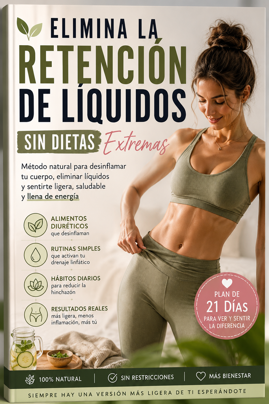 Elimina La Retención De Líquidos y Desinflama Tu Cuerpo Naturalmente