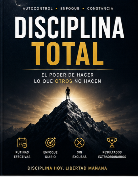 Disciplina Total: Cómo Dejar De Procrastinar y Cambiar Tu Vida